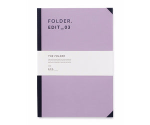 Dusty Lavender File Folder