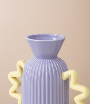 Portrait Vase - Small Purple