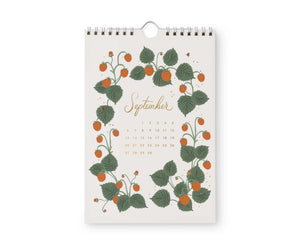 2026 Strawberry Fields Small Wall Calendar
