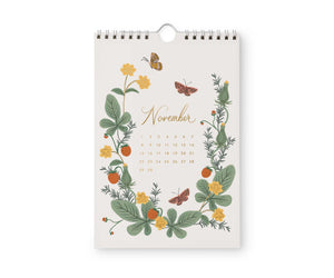 2026 Strawberry Fields Small Wall Calendar
