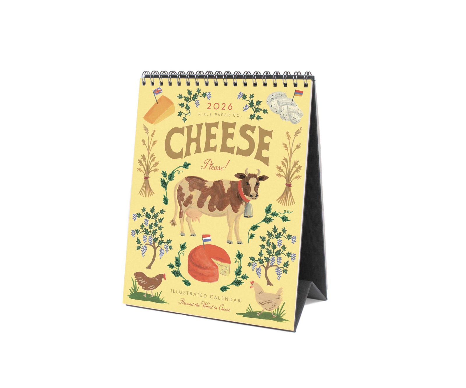 2026 Cheese Desk Calendar