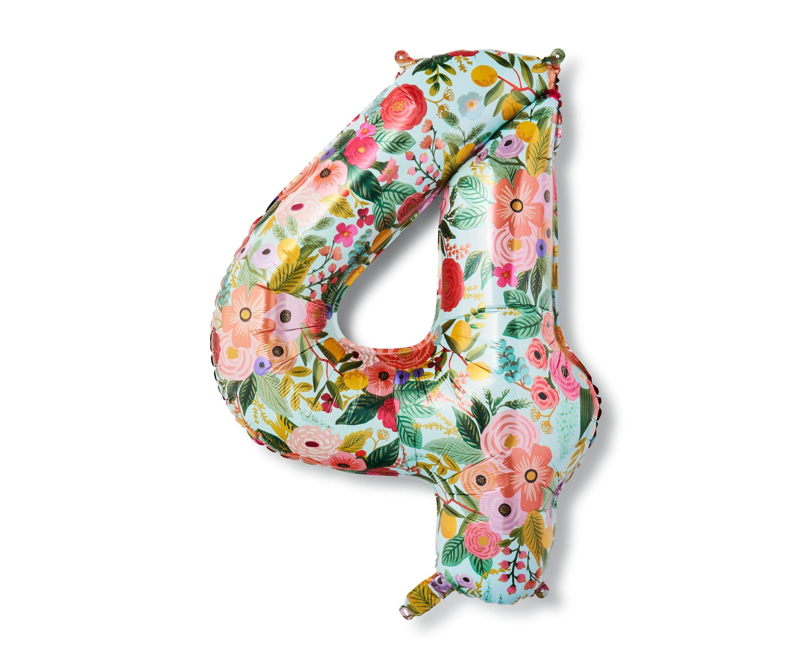 Garden Party Numbered Foil Balloons