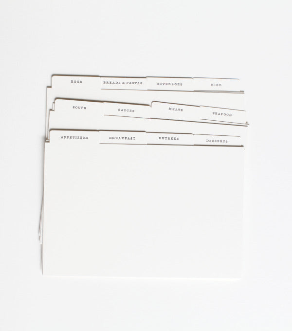 Citrus Floral Tin Recipe Box