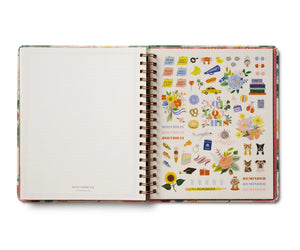 2025-2026 Dhalia 17-Month Academic Hardcover Spiral Planner