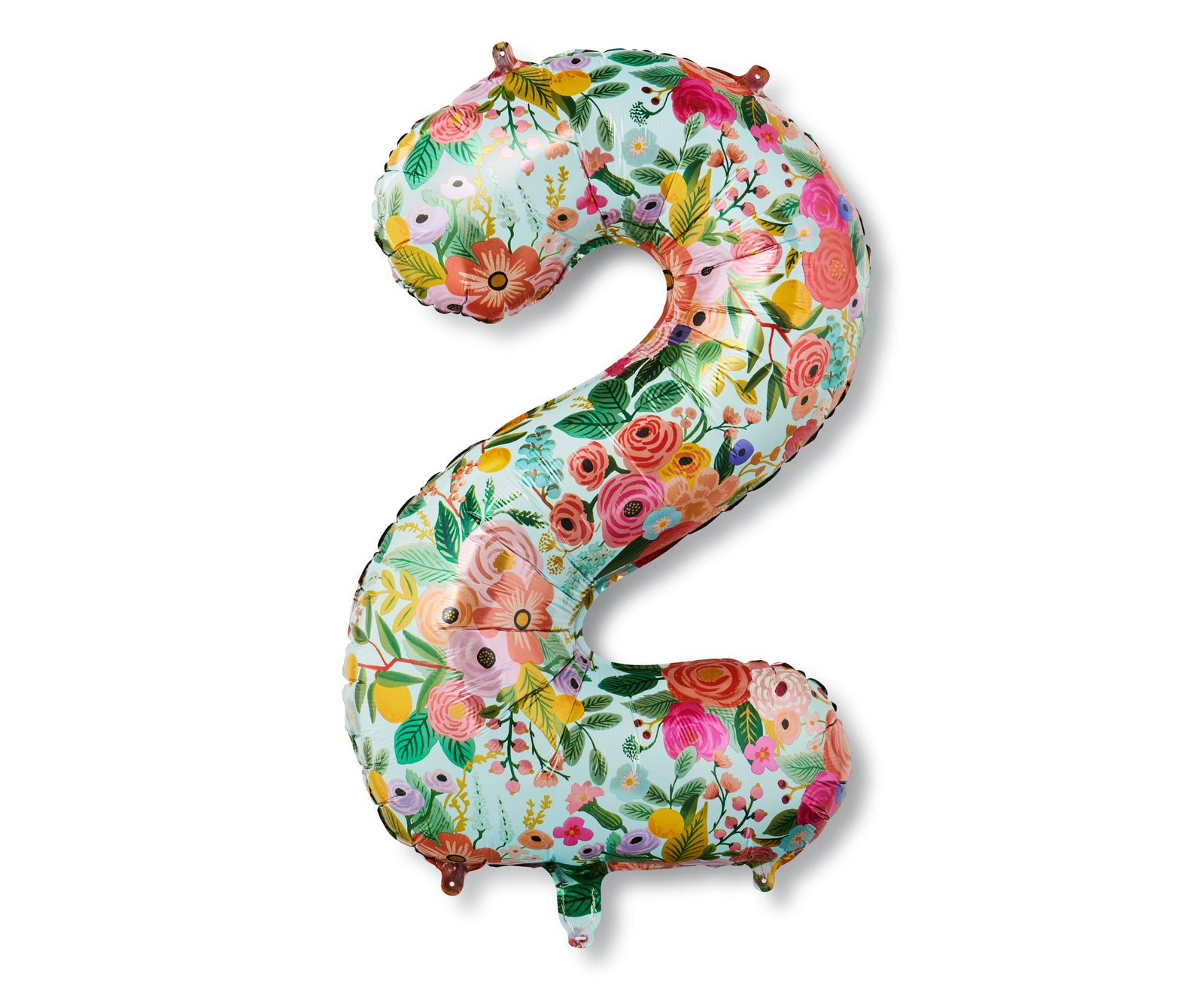 Garden Party Numbered Foil Balloons