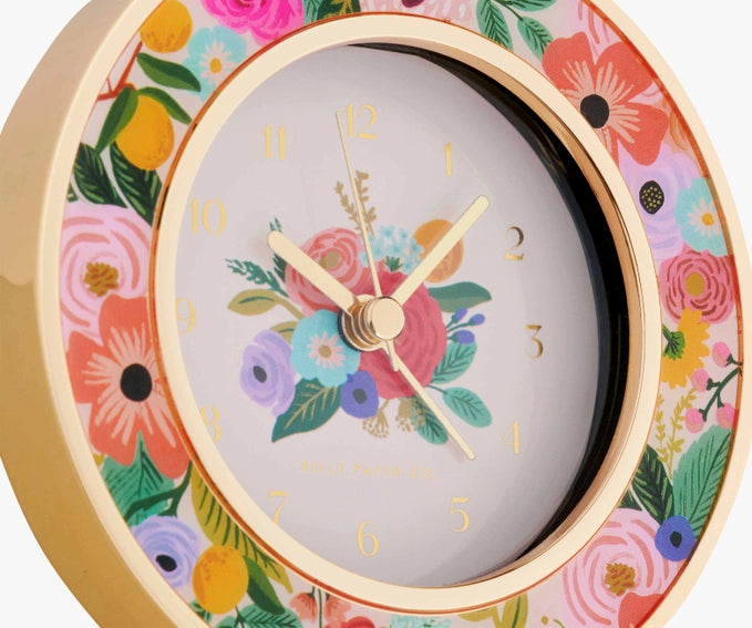 Garden Party Desk Clock