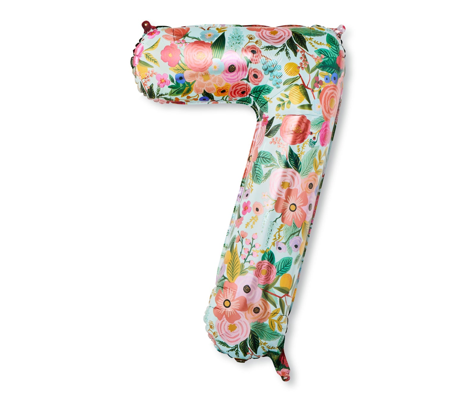 Garden Party Numbered Foil Balloons