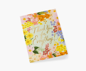 Margaux Thank You Single Greeting Card