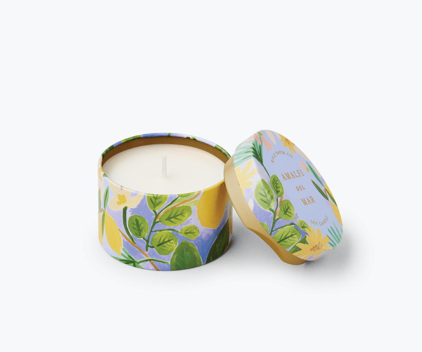 Amalfi del Mar Tin Candle
