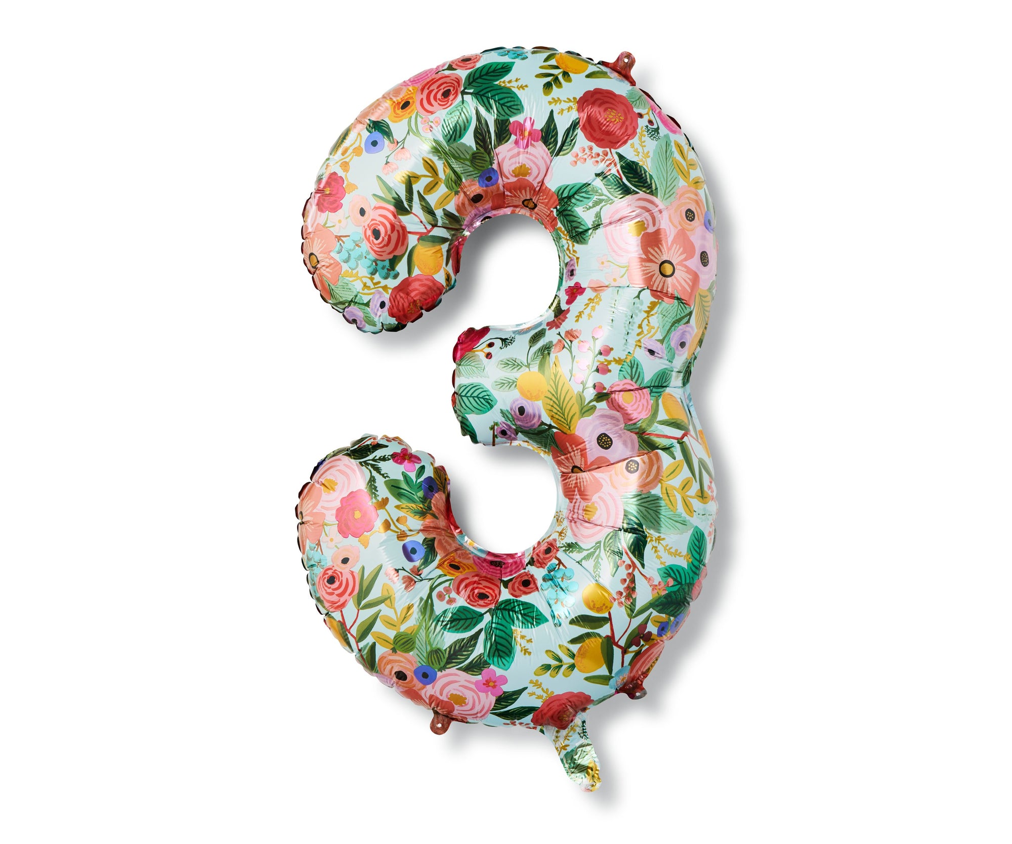 Garden Party Numbered Foil Balloons