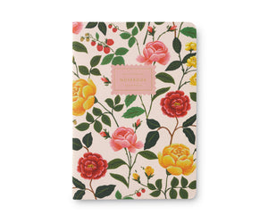 Roses Stitched Notebook Set