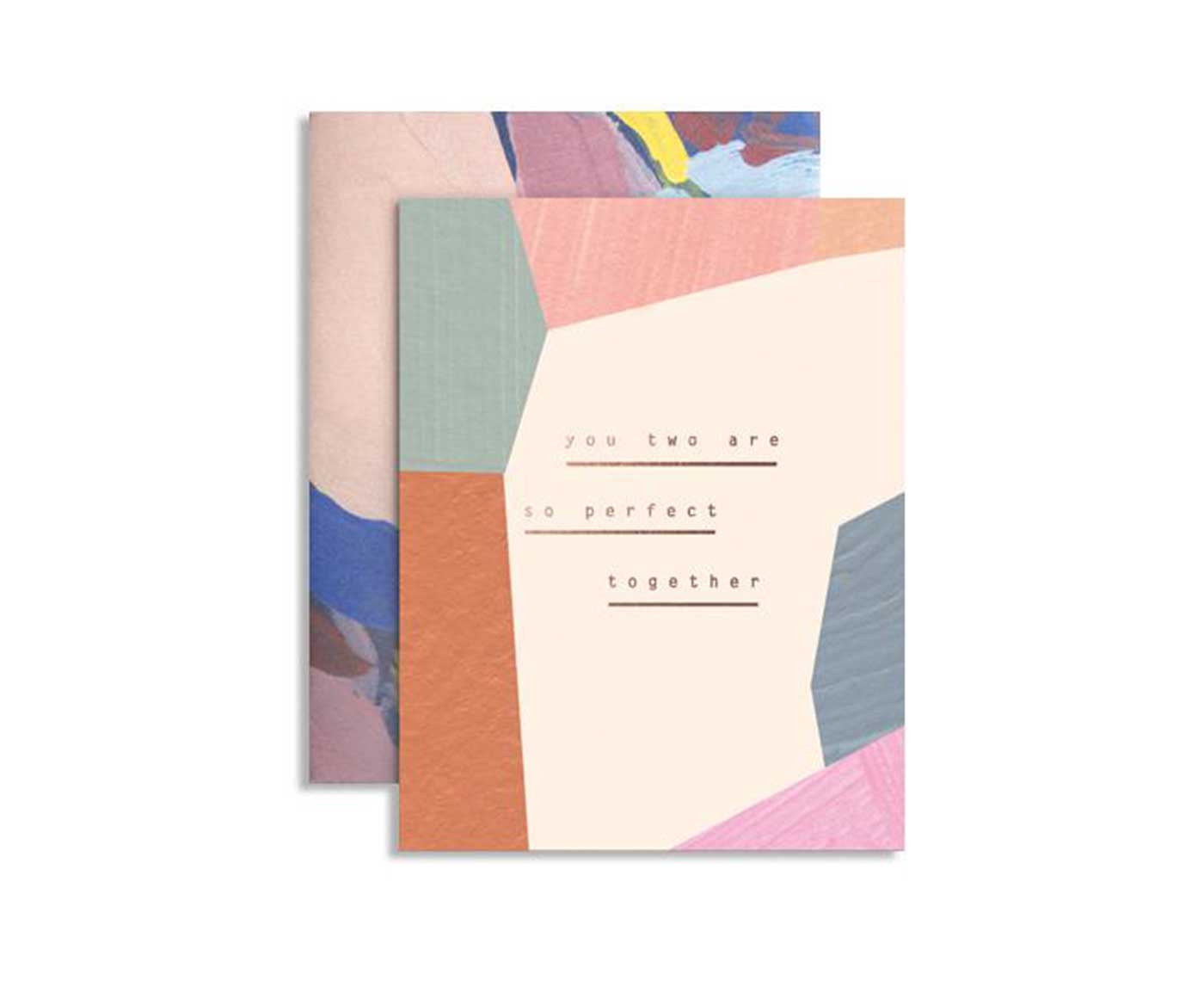 So Perfect Together Single Greeting Card