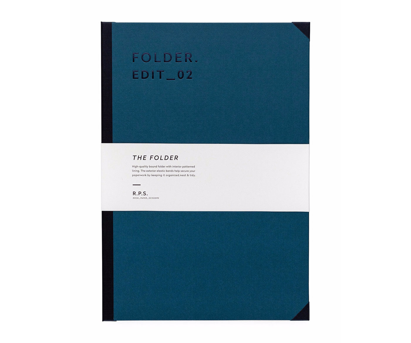 Petrol Blue File Folder