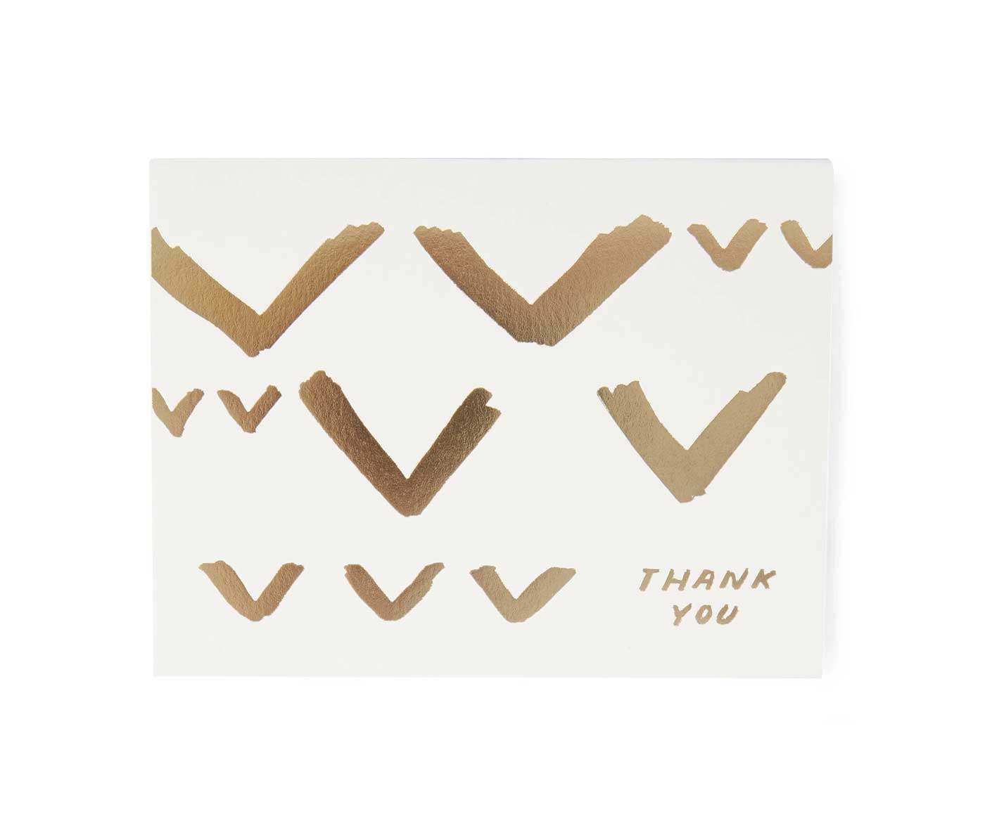 Leopard Lily Thank You Single Greeting Card