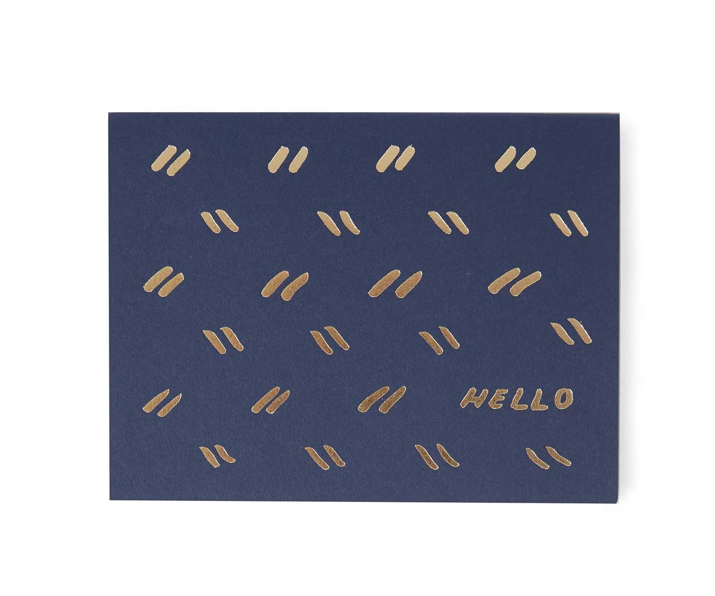 بطاقة ترحيب الحديقة الذهبية المفردة