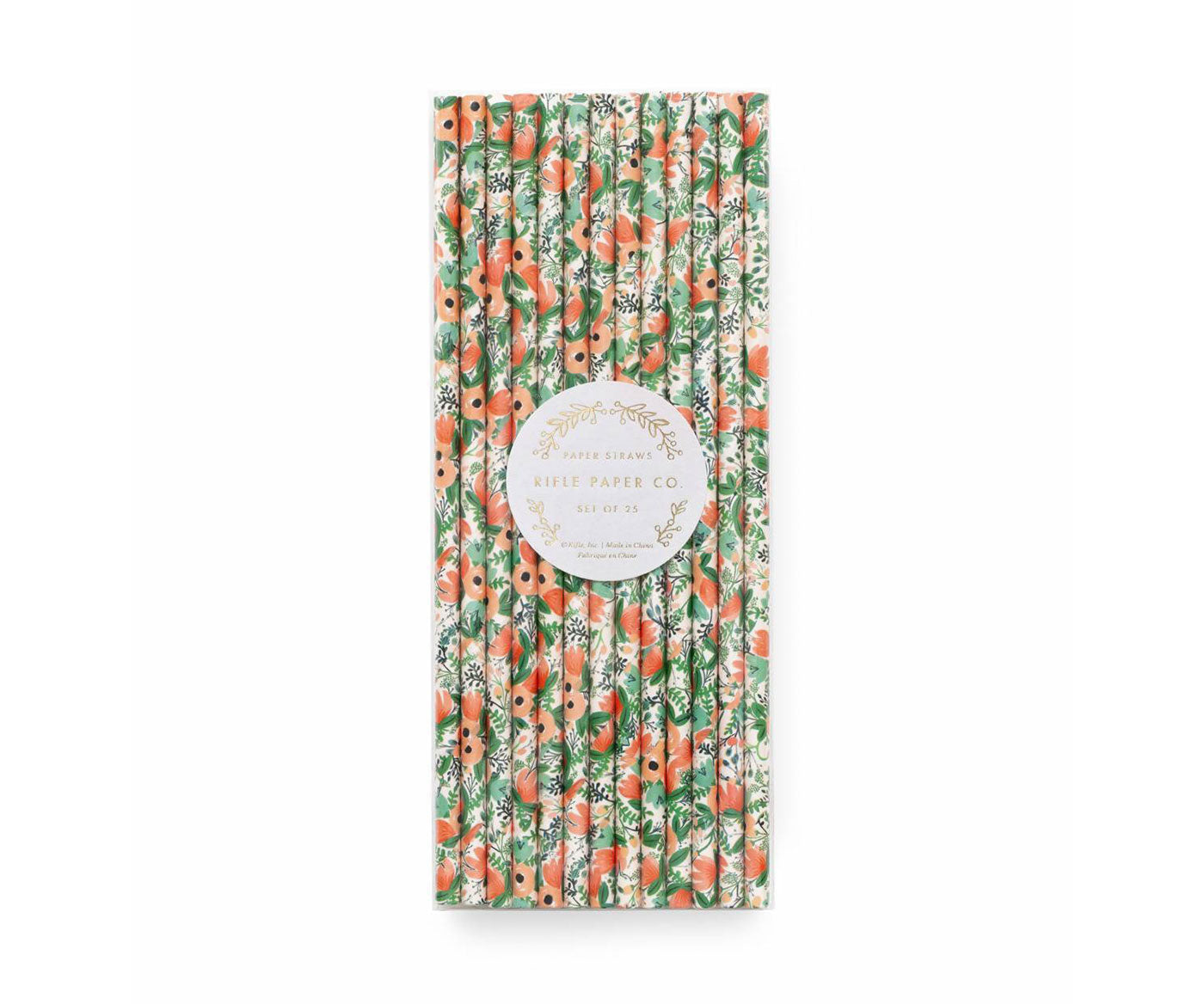 Wildflower Paper Straws