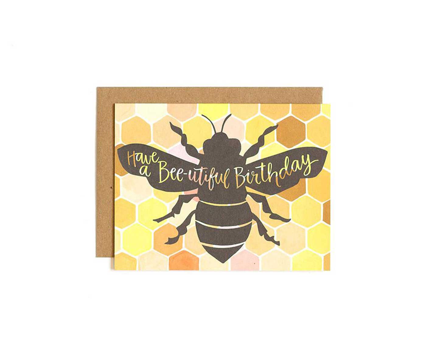 Bee-utiful Birthday Greeting Card
