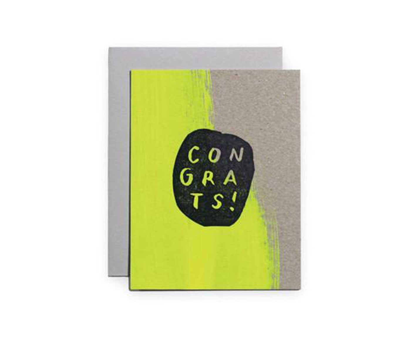Congrats Single Greeting Card