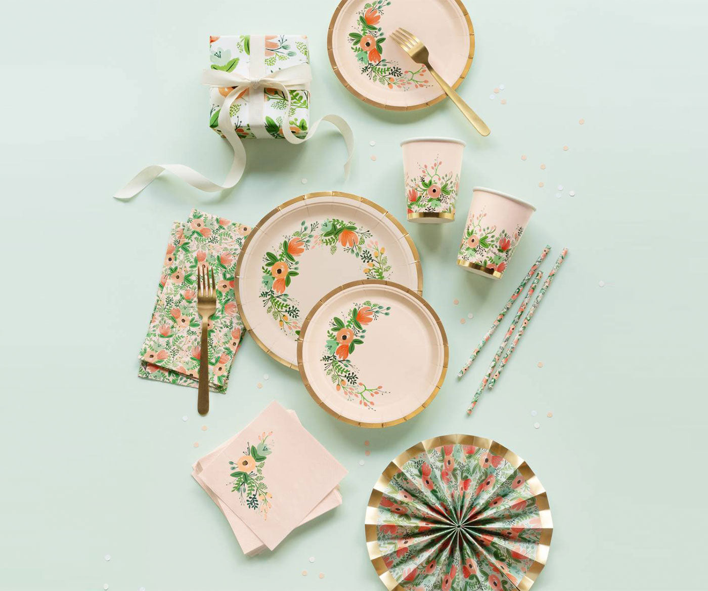 Wildflower Large Paper Plates