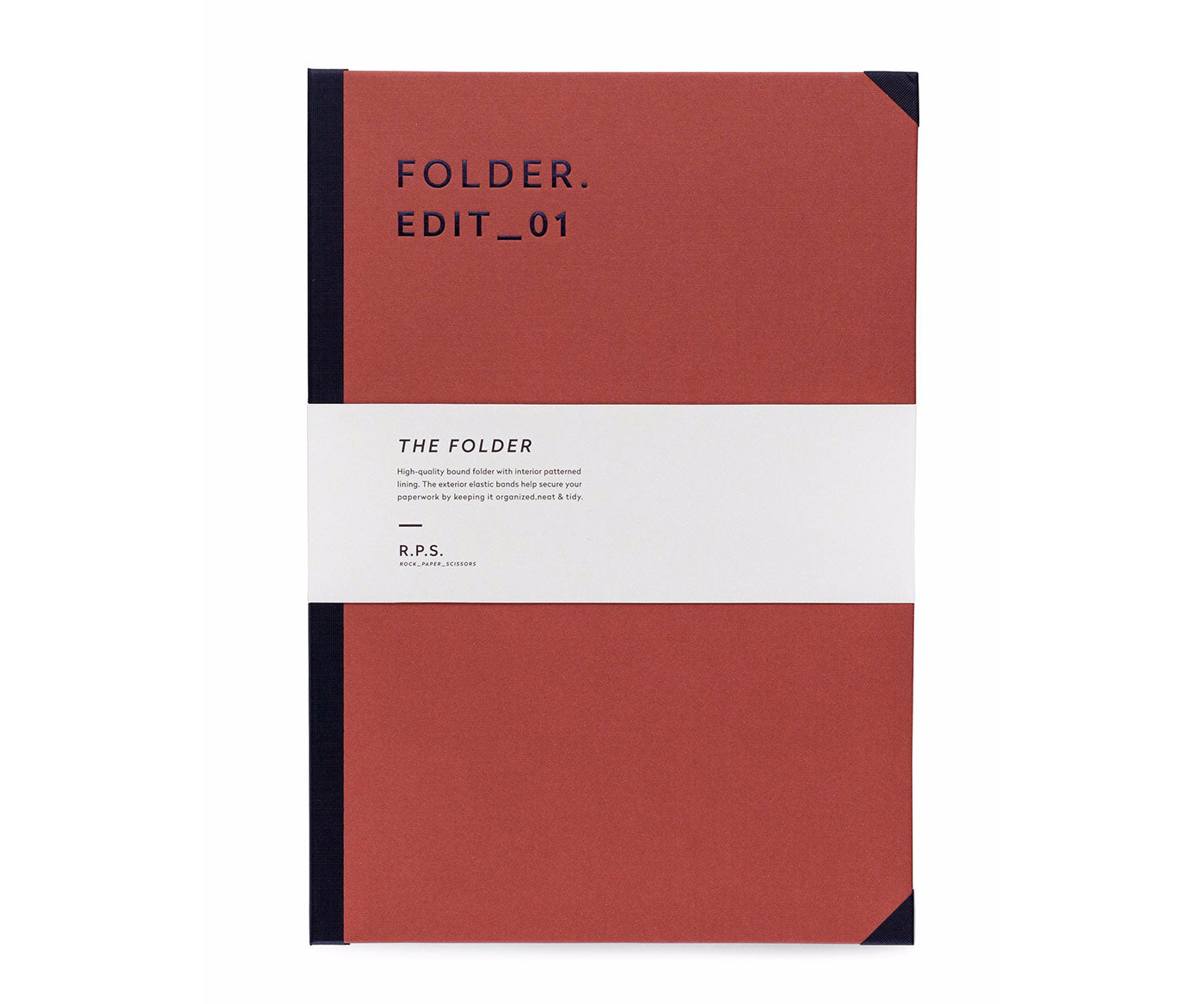 Rusty Red File Folder