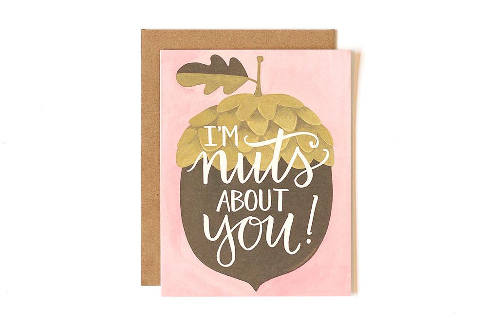 Nuts About You Greeting Card