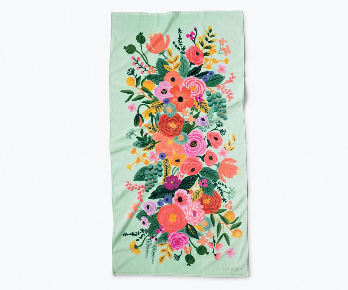 Garden Party Beach Towel