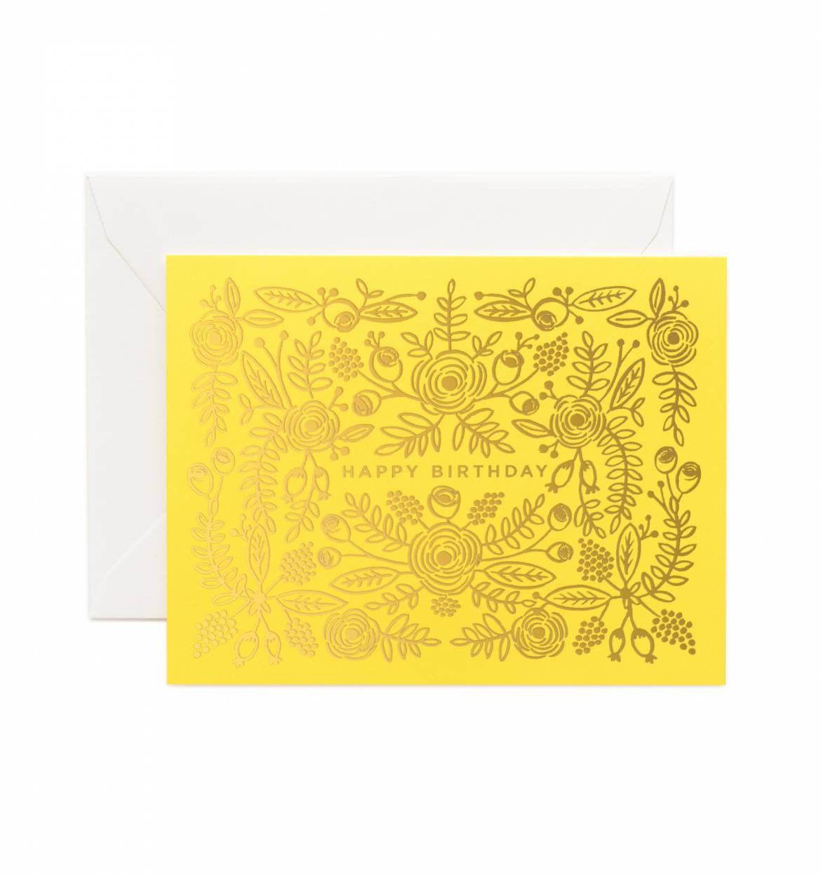 Limoncello Birthday Single Greeting Card