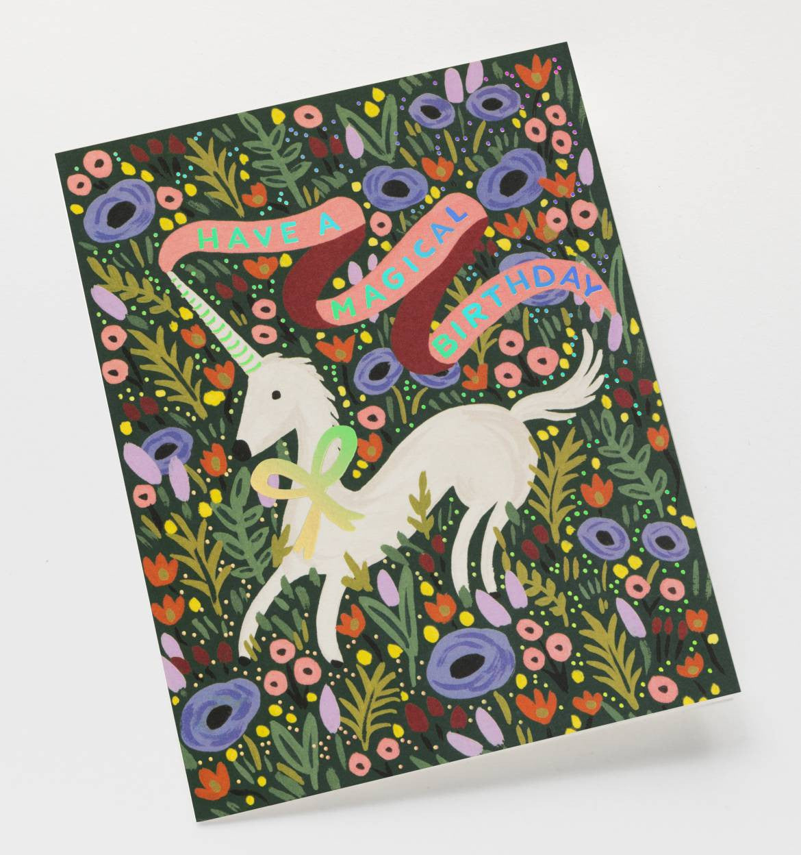 Magical Birthday Single Greeting Card