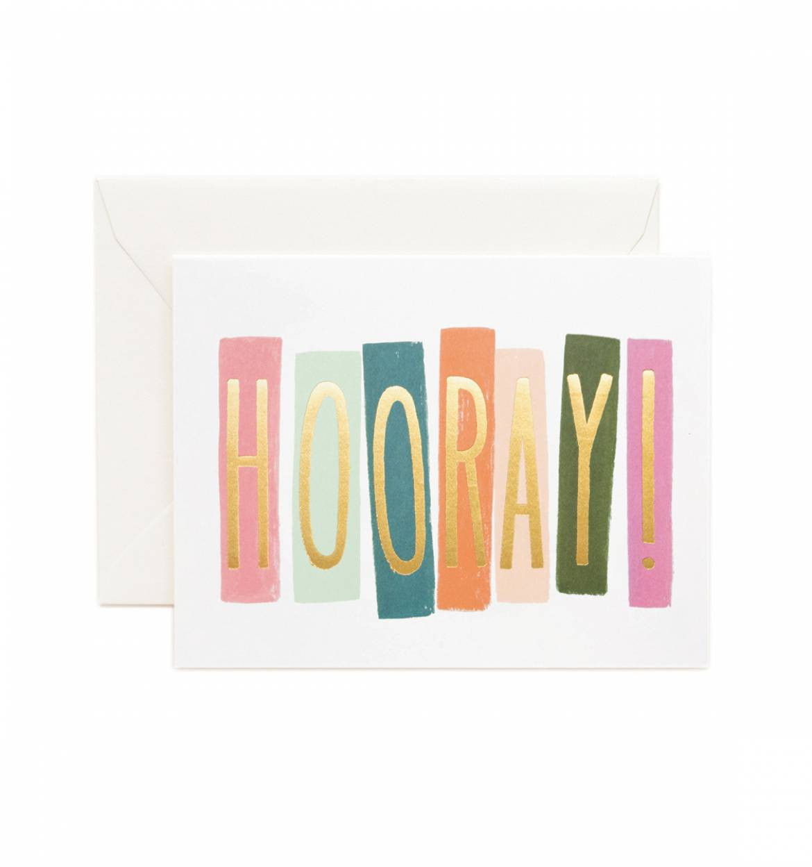 Hooray! Single Greeting Card