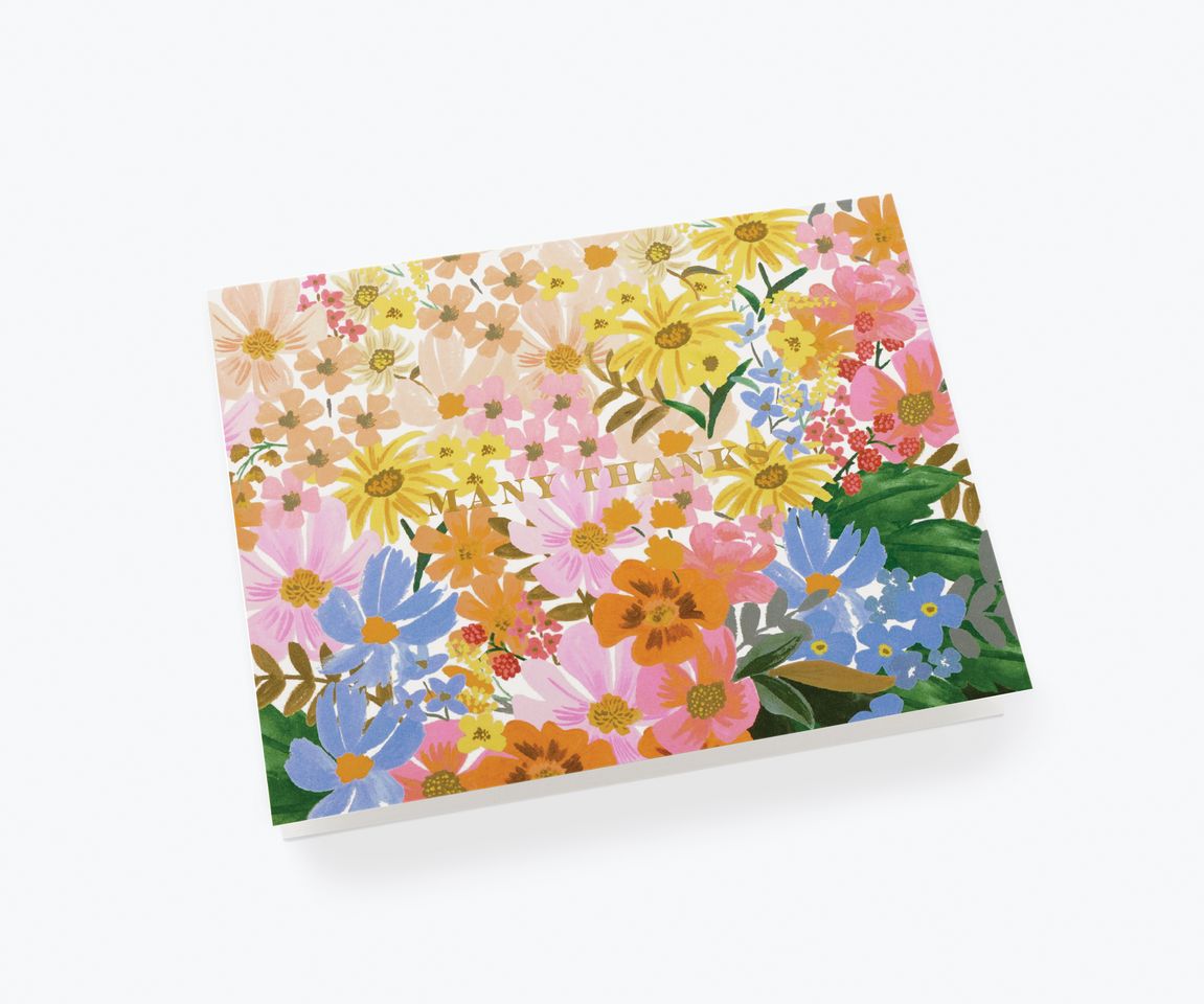 Marguerite Thank You Single Greeting Card