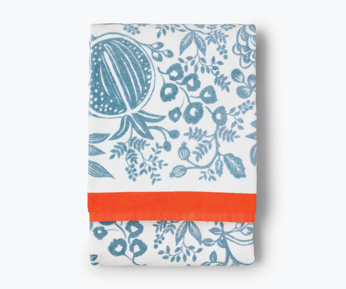 Pomegranate Beach Towel