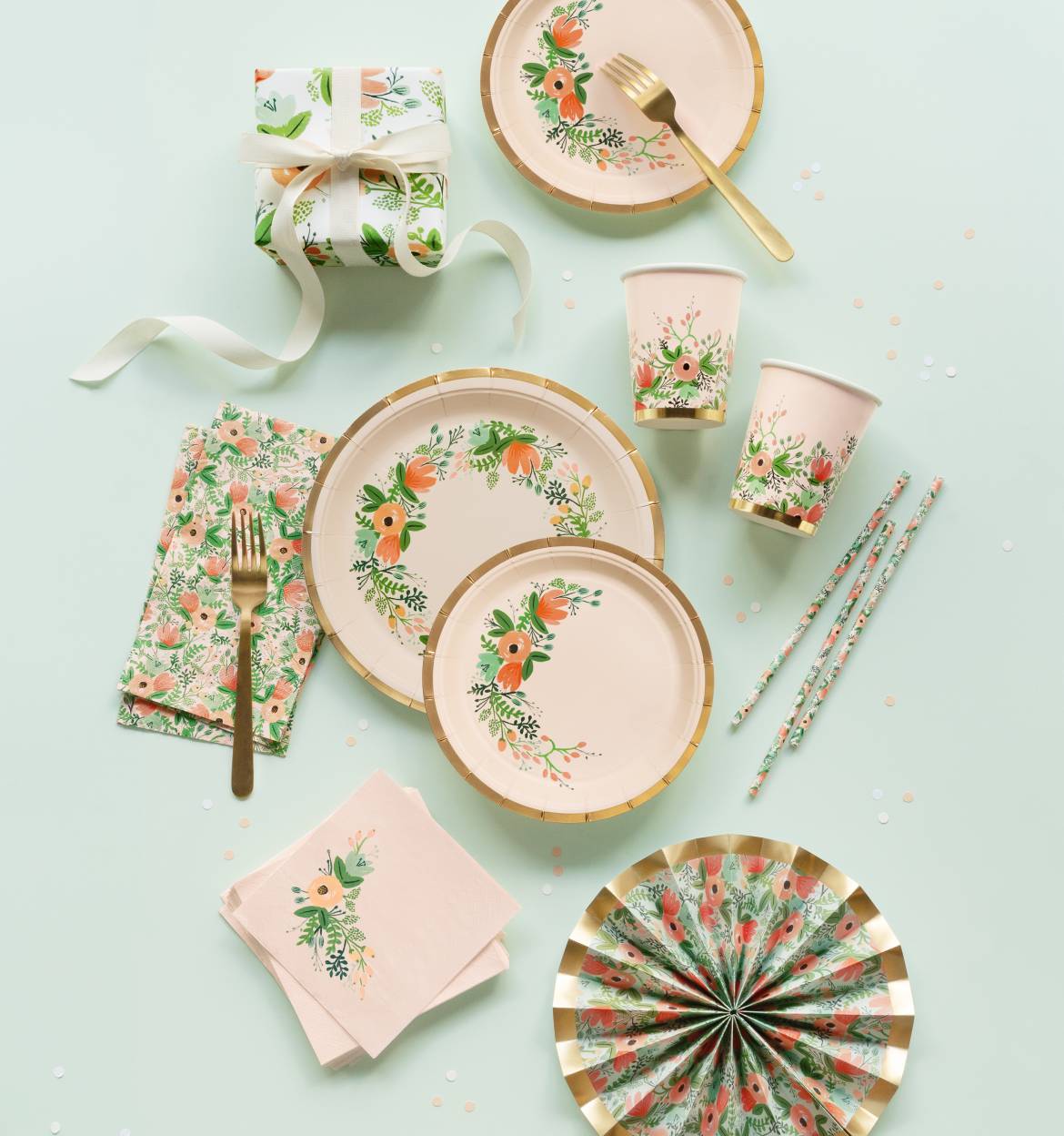Wildflower Small Paper Plates
