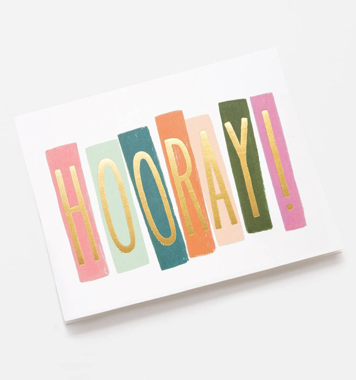 Hooray! Single Greeting Card